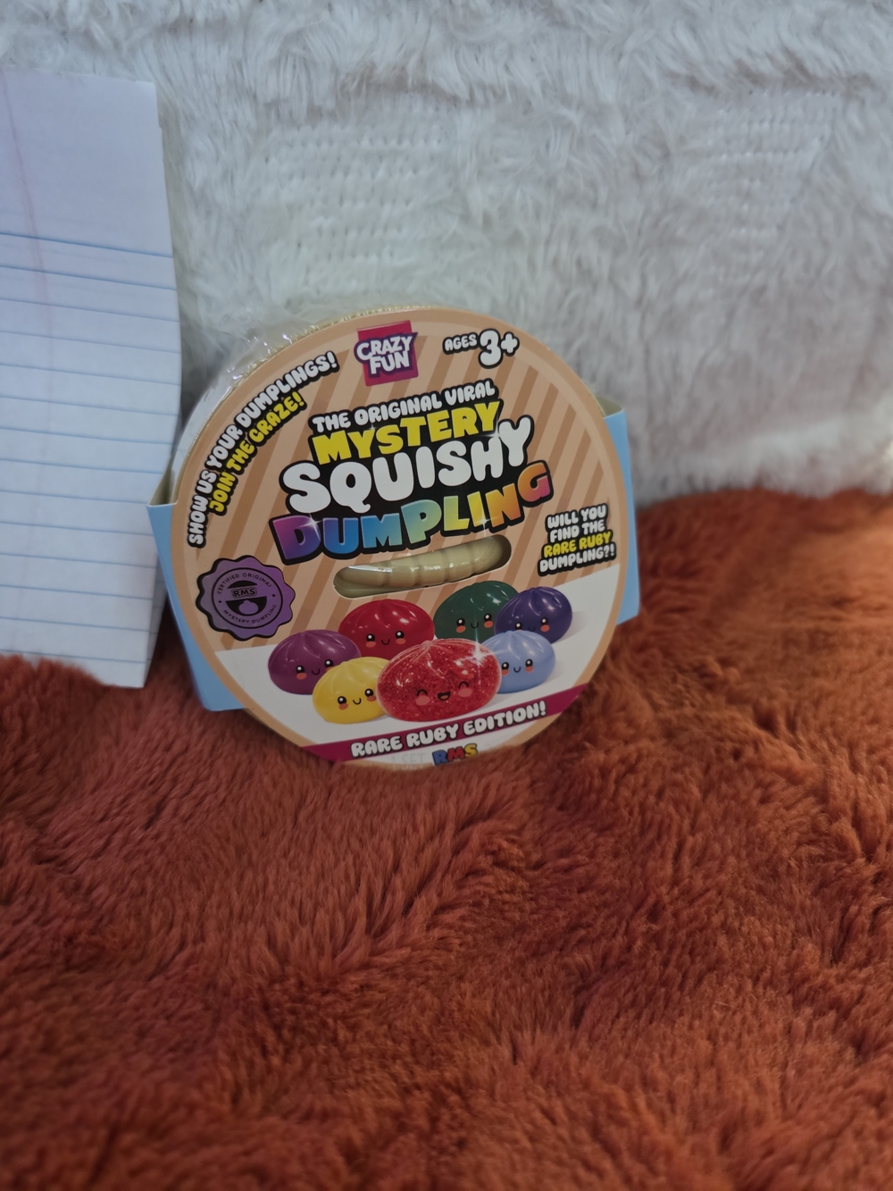 Mystery Squishy Dumpling - Rare Ruby Edition (Red)